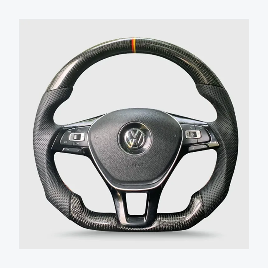Volkswagen Forged Carbon Steering Wheel | WELTHEIM Volkswagen Forged Carbon Steering Wheel — Custom Steering Wheel