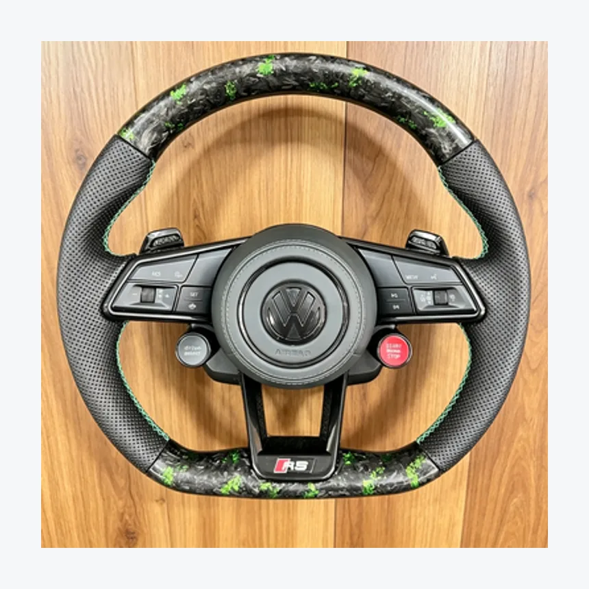 Volkswagen Forged Carbon Steering Wheel — Custom Steering Wheel