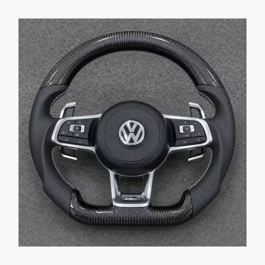Volkswagen Carbon Fiber Steering Wheel